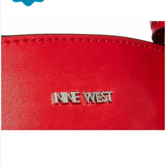 Nine West lipstick red carrigan dome satchel bag - Picture 3 of 5